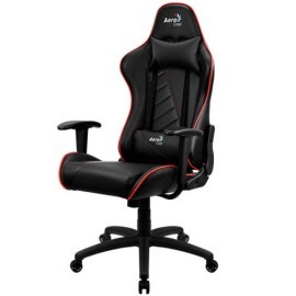 SILLA AEROCOOL AC110 AIR NEGRA CON ROJO